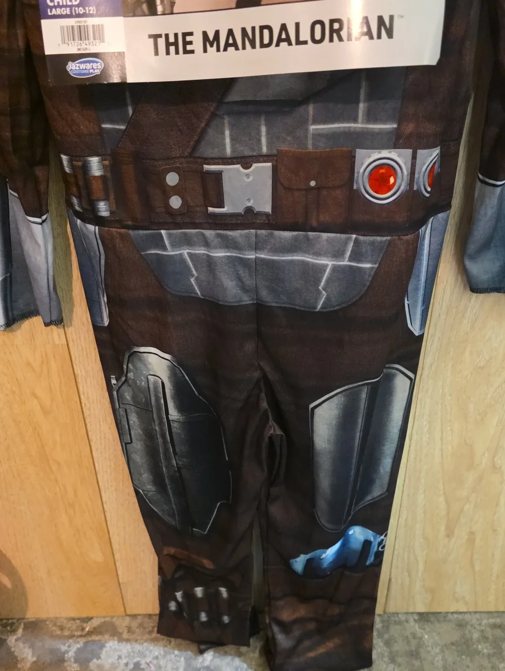 STAR WARS MANDALORIAN BOYS SIZE LARGE COSTUME